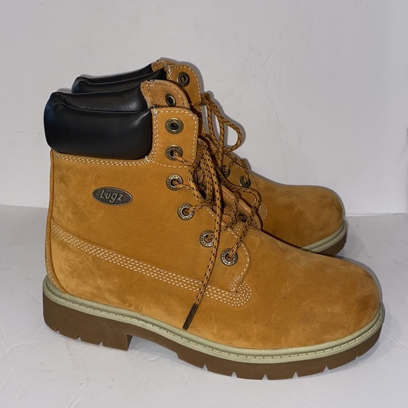 Lugz Vegan Golden Wheat Bark Empire Hi Women's Water-Resistant Boots - Picture 5 of 9